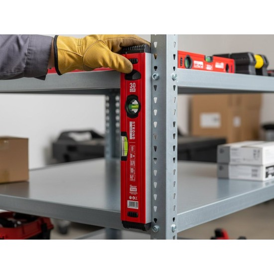 Vodováha magnetická hliníková STRONG LINE - GEKO (Délka: 50 cm)