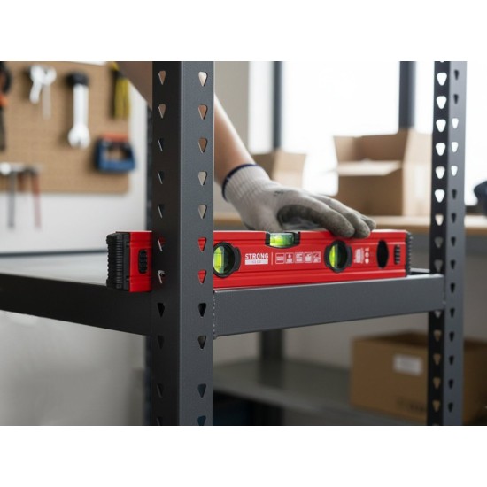 Vodováha magnetická hliníková STRONG LINE - GEKO (Délka: 50 cm)