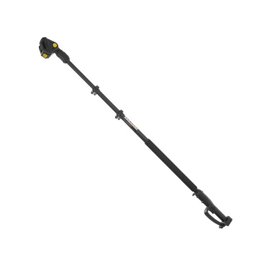 Aku pila, sada lišty 4" a 6", 2× baterie a teleskopická násada 125–245 cm - JOHN GARDENER