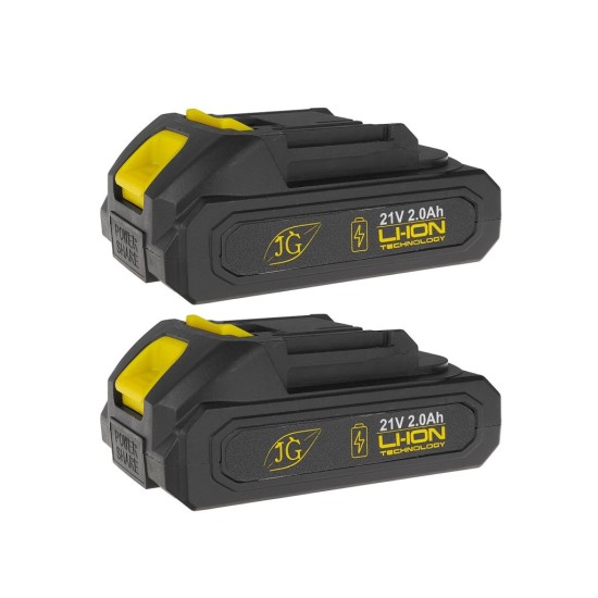 Aku pila, sada lišty 4" a 6", 2× baterie a teleskopická násada 125–245 cm - JOHN GARDENER