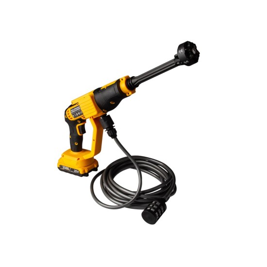 Aku tlaková myčka, 2× baterie 21 V 2,5 Ah, 10 bar - CATA