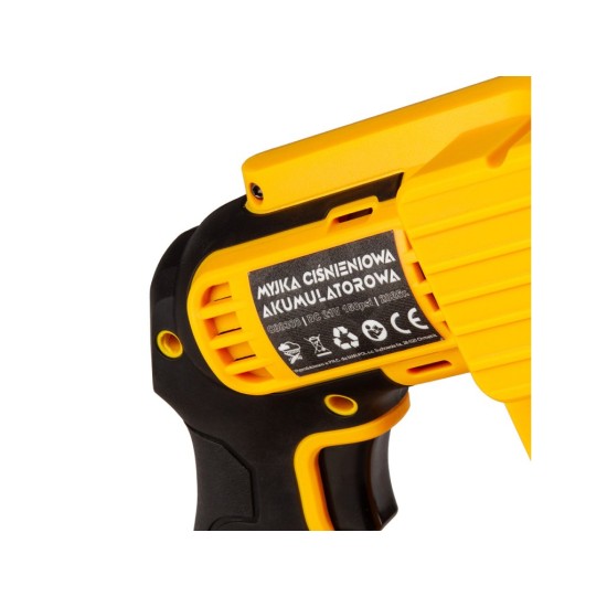 Aku tlaková myčka, 2× baterie 21 V 2,5 Ah, 10 bar - CATA