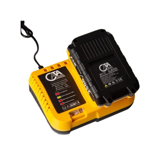 Aku tlaková myčka, 2× baterie 21 V 2,5 Ah, 10 bar - CATA