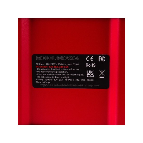 Automatická nabíjačka batérií 1A 6/12V MAR-POL Automatická nabíjačka batérií 1A 6/12V MAR-POL