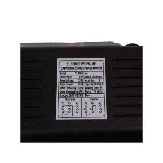 Elektromotor 3 kW (4 HP) 230 V, jednofázový - MAR-POL