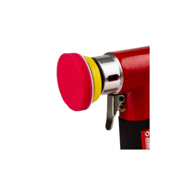 Excentrická bruska a leštička pneumatická, sada 25/50/75 mm - MAR-POL