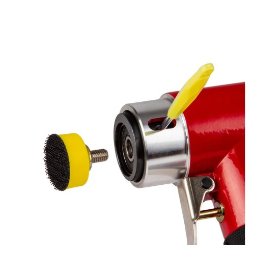 Excentrická bruska a leštička pneumatická, sada 25/50/75 mm - MAR-POL