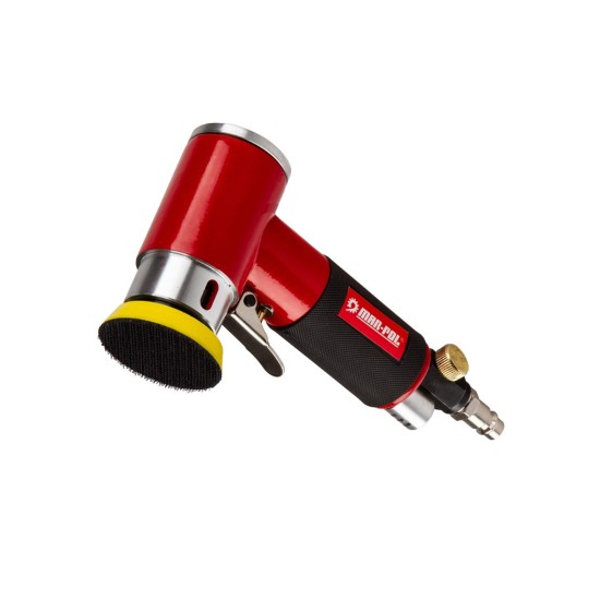 Excentrická bruska a leštička pneumatická, sada 25/50/75 mm - MAR-POL