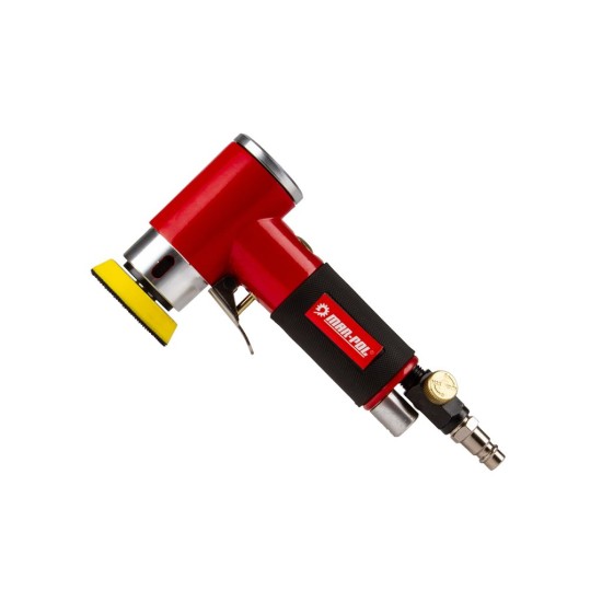 Excentrická bruska a leštička pneumatická, sada 25/50/75 mm - MAR-POL