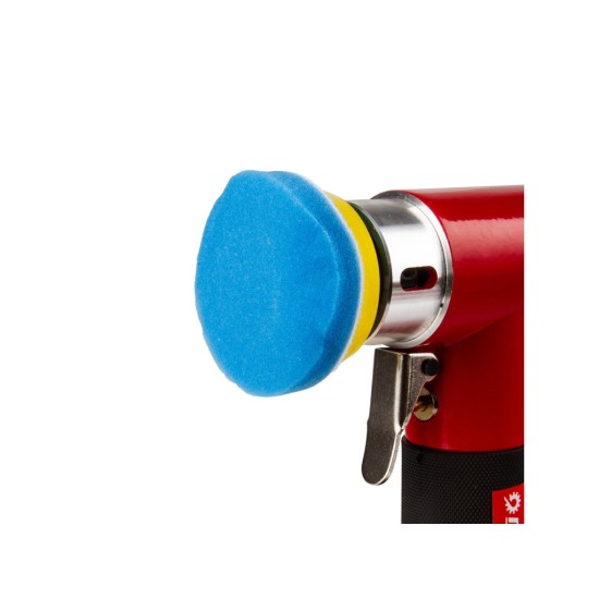 Excentrická bruska a leštička pneumatická, sada 25/50/75 mm - MAR-POL