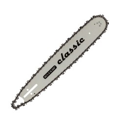 Vodící lišta pro řetězové pily 15" (38 cm) + 2 řetězy 0,325" 1,5 mm 64 článků - CLASSIC