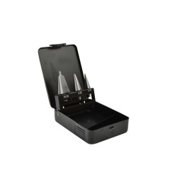 Kuželovité vrtáky 3–30 mm, sada 3 ks, plechový box - GEKO