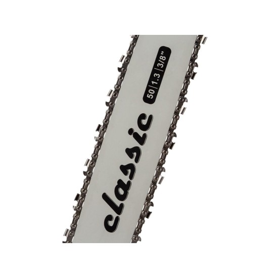 Vodící lišta pro řetězové pily 14" (35 cm) + 2 řetězy 3/8" 1,3 mm 50 článků - CLASSIC Vodící lišta pro řetězové pily 14" (35 cm) + 2 řetězy 3/8" 1,3 mm 50 článků - CLASSIC