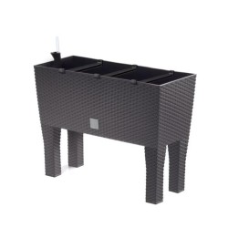 Samozavlažovací květináč-truhlík 72 l - RATO CASE HIGH (Barva: Umbra)