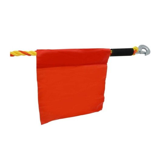 Tažné lano 5000 kg, s karabinami - COMPASS