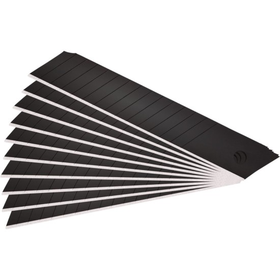 Břity ulamovací 18×0,5 mm, 14 segmentů, SK2, 10 ks - FORTUM