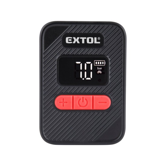 Aku kompresor mini, 10,3 bar, USB nabíjení - EXTOL PREMIUM