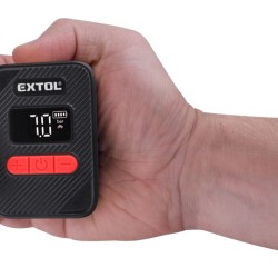 Aku kompresor mini, 10,3 bar, USB nabíjení - EXTOL PREMIUM