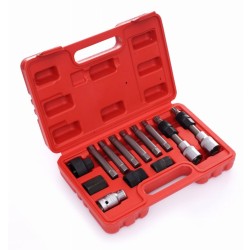 Klíče pro montáž a demontáž řemenice alternátoru, 13 ks - KRAFT&DELE