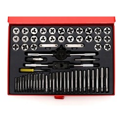 Sada závitníků a závitových oček 60 ks - KRAFT&DELE