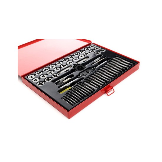 Sada závitníků a závitových oček 60 ks - KRAFT&DELE