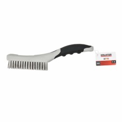 Ruční drátěný nerezový kartáč, plastový - KREATOR