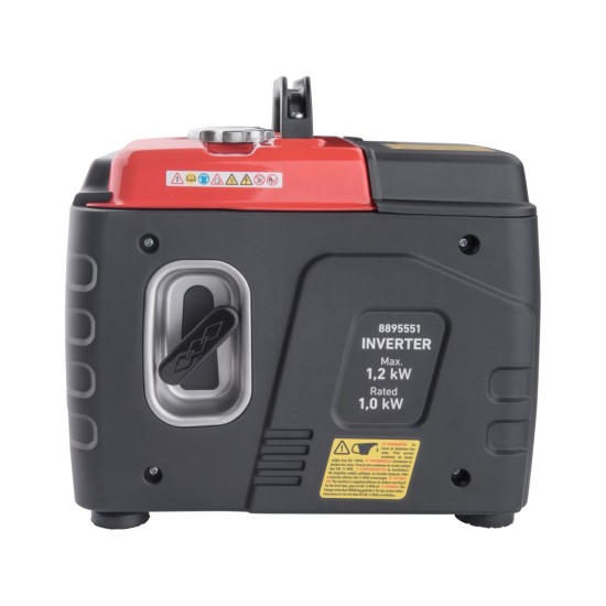 Elektrocentrála digitální invertorová, motor 1,75 HP, výkon 1,2 kW - EXTOL PREMIUM