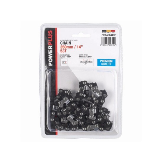 Pilový řetěz 14" (350 mm) 53T - POWERPLUS