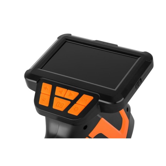 Endoskopická kamera Full HD s displejem 4,3", kabel 5 m - KRAFT&DELE