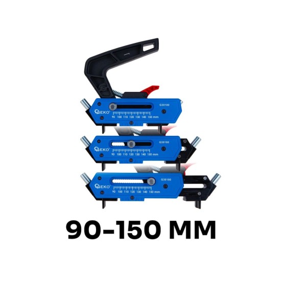 Přípravek na montáž terasových prken 90–150 mm – GEKO Přípravek na montáž terasových prken 90–150 mm – GEKO