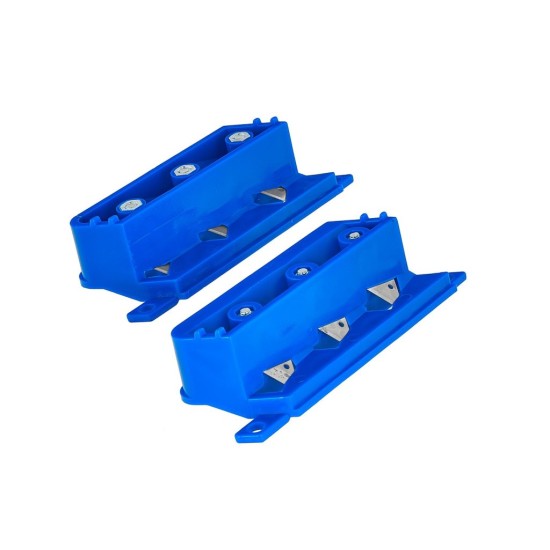 Nástavce pro srážeč hran sádrokartonu 45° a 60° (2 ks) - GEKO