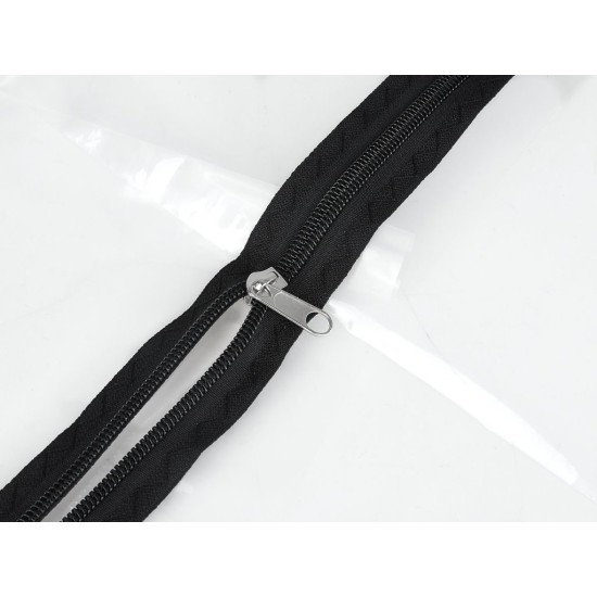 Protiprachové dveře se zipem U, 220×120 cm – GEKO