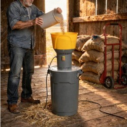Šrotovník na obilí 60 l 1300 W + sada sítek - STREND PRO Šrotovník na obilí 60 l 1300 W + sada sítek - STREND PRO