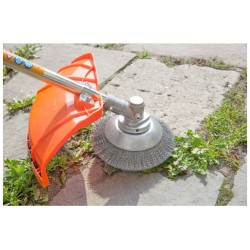 Drátěný čistící kotouč ke křovinořezu 25,4×200 mm Drátěný čistící kotouč ke křovinořezu 25,4×200 mm