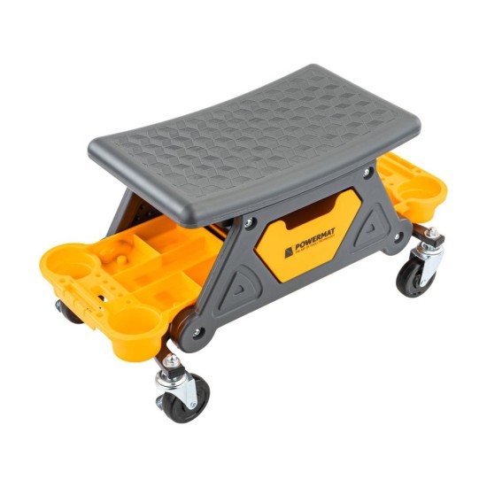 Dílenská stolička, nosnost 200 kg - POWERMAT