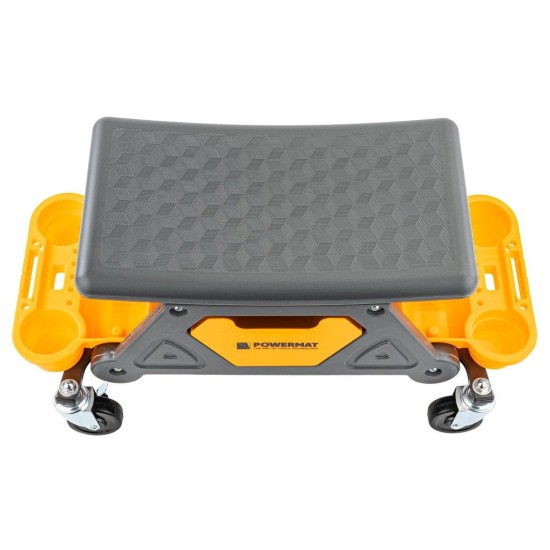 Dílenská stolička, nosnost 200 kg - POWERMAT