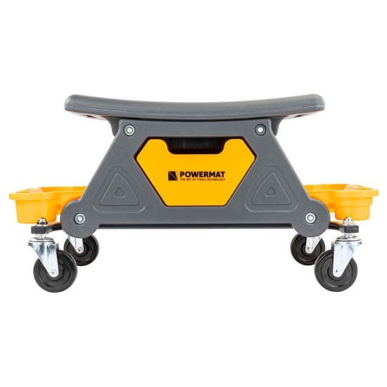 Dílenská stolička, nosnost 200 kg - POWERMAT