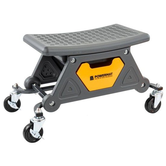 Dílenská stolička, nosnost 200 kg - POWERMAT