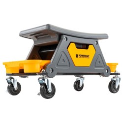 Dílenská stolička, nosnost 200 kg - POWERMAT