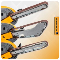 Pásová bruska / pilník 400 W s příslušenstvím - POWERMAT