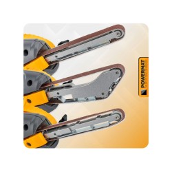 Pásová bruska / pilník 400 W s příslušenstvím - POWERMAT