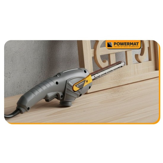 Pásová bruska / pilník 400 W s příslušenstvím - POWERMAT