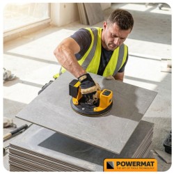 Aku přísavka na obklady a dlažbu 200 mm 3,6 V / 1,5 Ah - POWERMAT