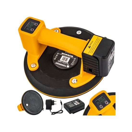 Aku přísavka na obklady a dlažbu 200 mm 3,6 V / 1,5 Ah - POWERMAT