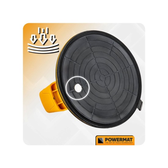 Aku přísavka na obklady a dlažbu 200 mm 3,6 V / 1,5 Ah - POWERMAT
