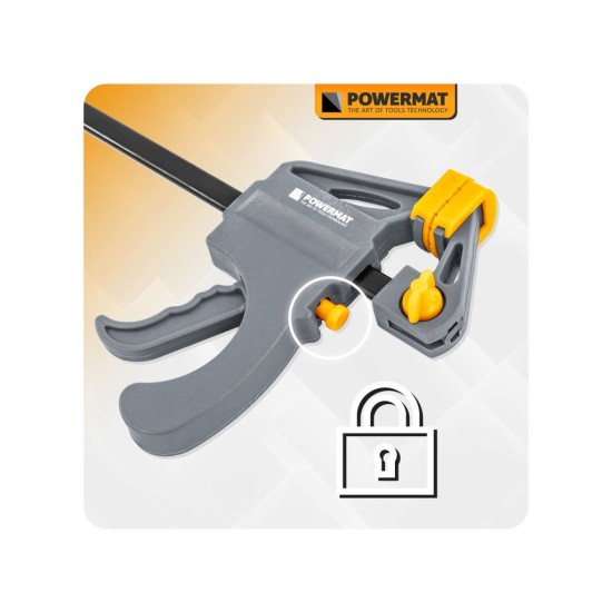 Svěrka rychloupínací 100×35 mm - POWERMAT