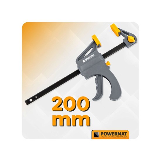 Svěrka rychloupínací 100×35 mm - POWERMAT