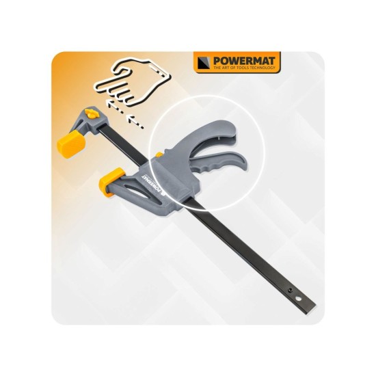 Svěrka rychloupínací 250×60 mm - POWERMAT