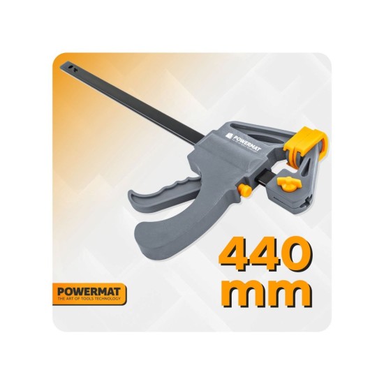 Svěrka rychloupínací 250×60 mm - POWERMAT