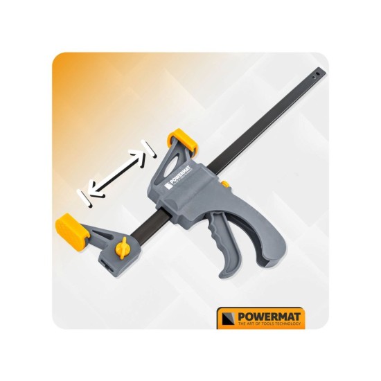 Svěrka rychloupínací 300×60 mm - POWERMAT